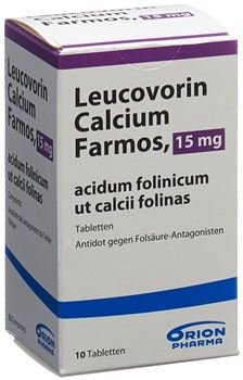 Leucovorin Calcium Farmos 15mg 10 tabs
